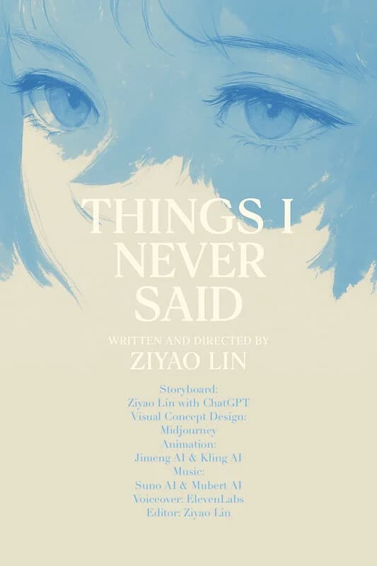 Things I Never Said poster