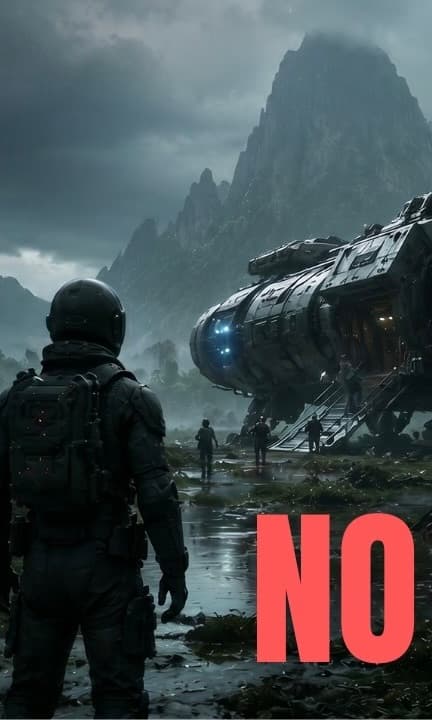THIS IS NOT TAU CETI poster