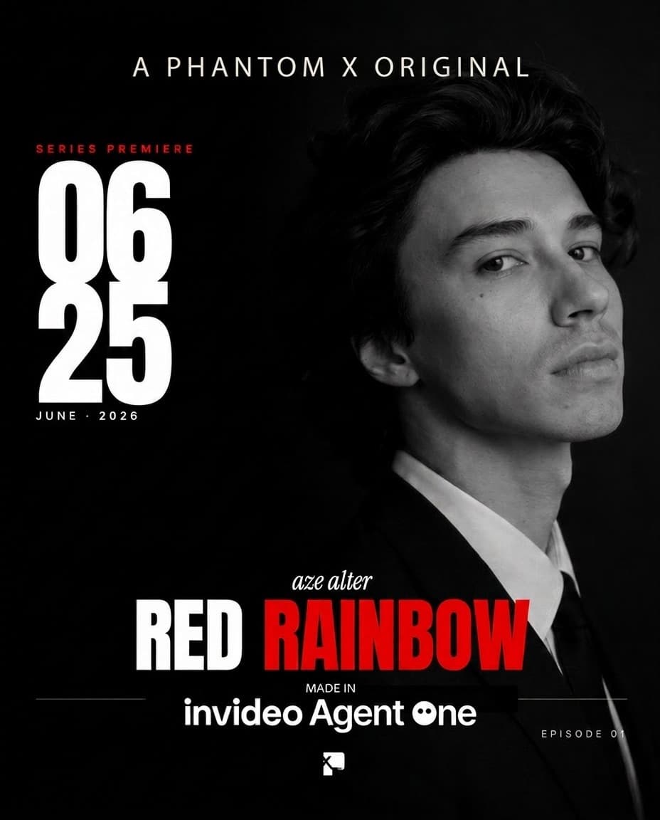 Red Rainbow poster