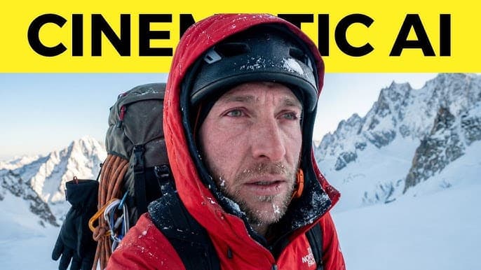 THE NORTH FACE AI SPEC AD poster